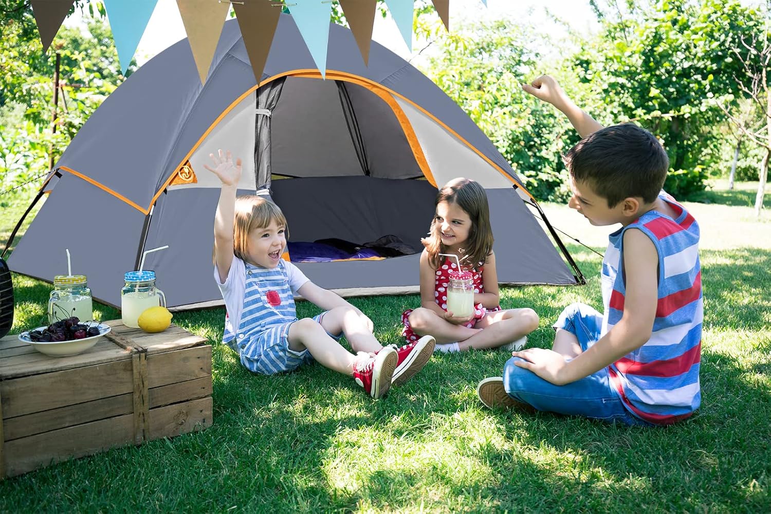 Camping Tent 2 Person, Waterproof Windproof Tent with Rainfly Easy Set up-Portable Dome Tents for Camping… - Image 7