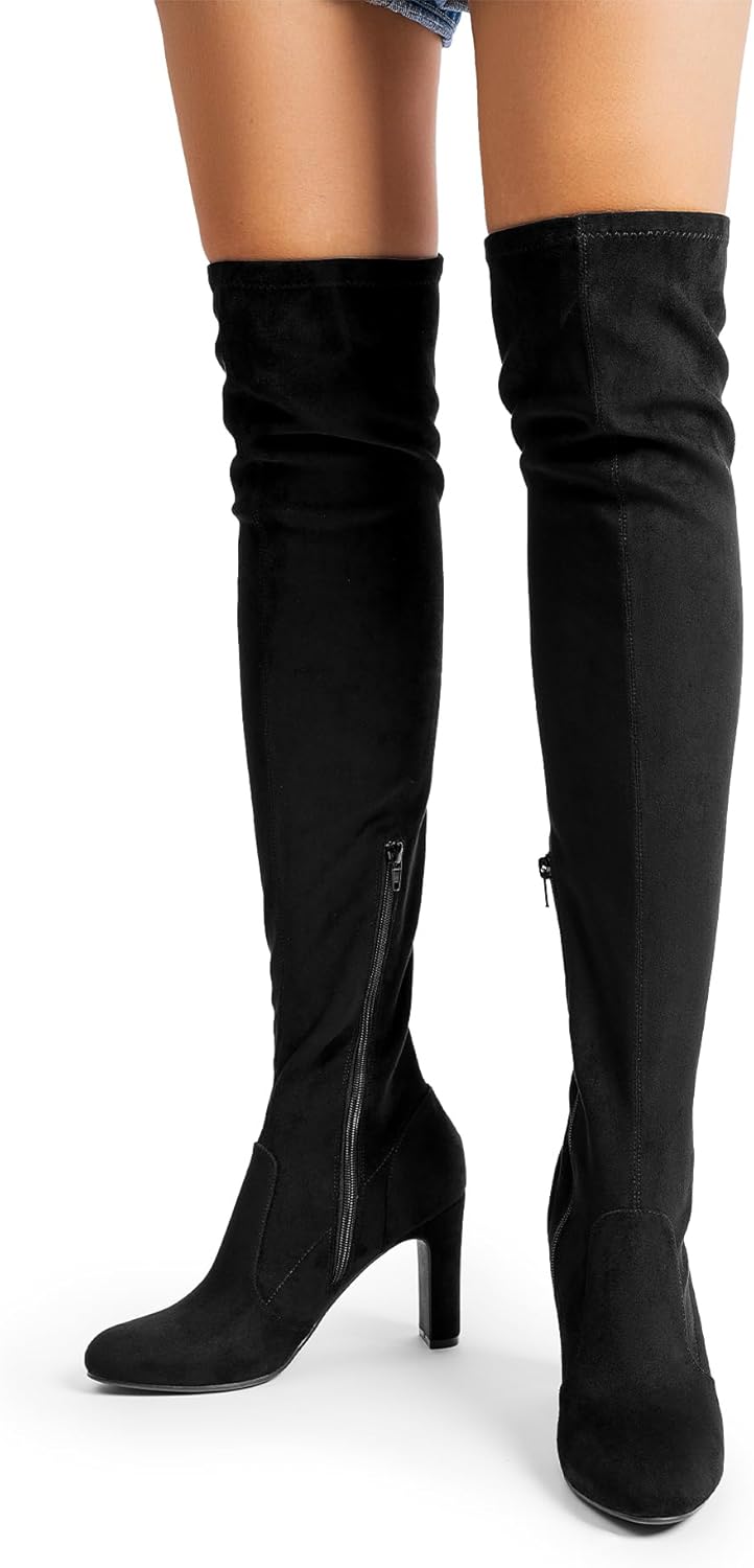 DREAM PAIRS Over The Knee Boots for Women Knee High Boots Thigh High Boots for Women - Image 5