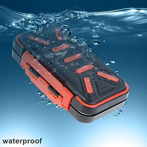 OriGlam Fishing Tackle Storage Box, Double Sided Waterproof 16 Compartments, Tackle Storage Organizer Box, Fishing Lure Box Storage Containers (Gray) - Image 4