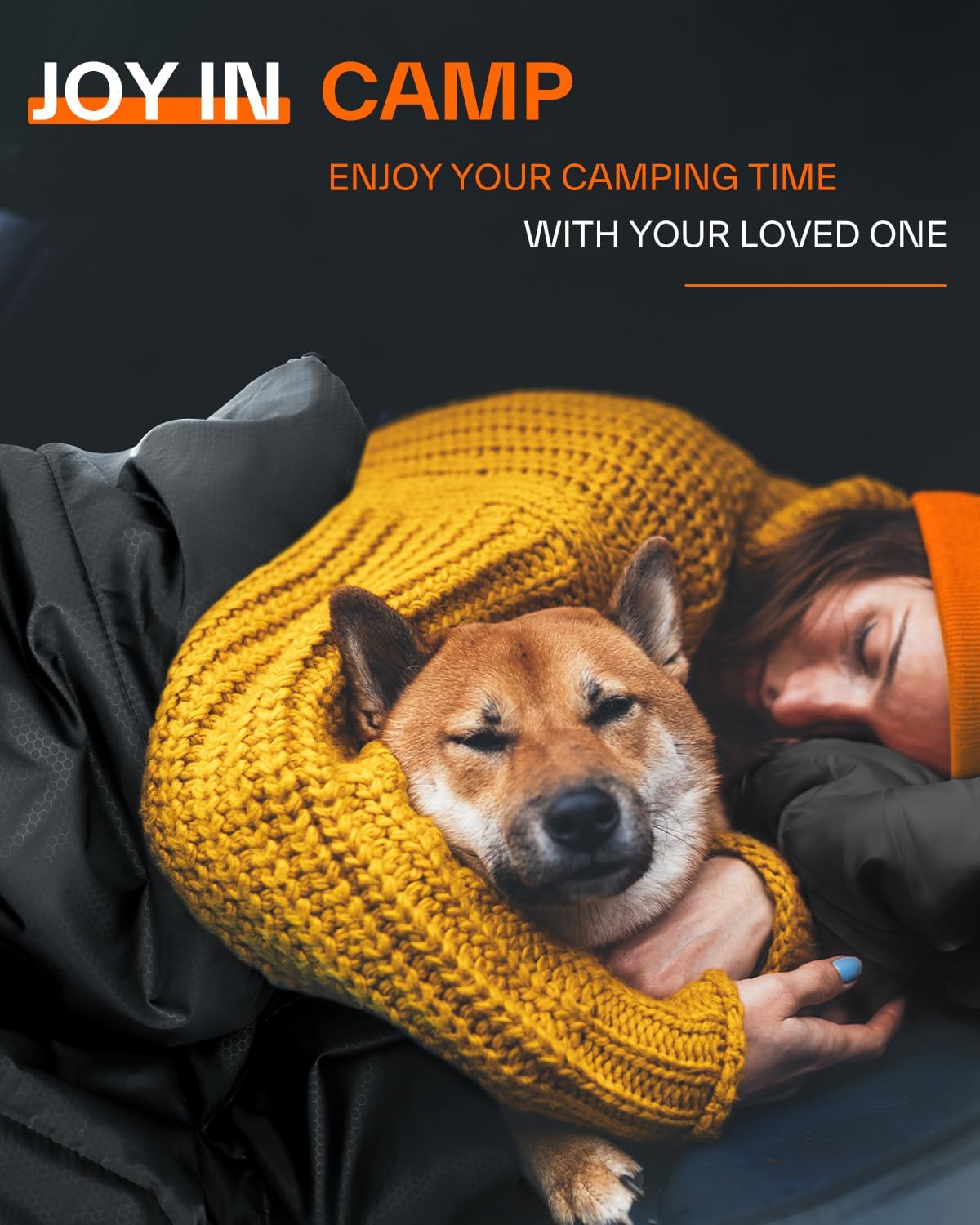 Sportneer Sleeping Bag, 3-4 Seasons Warm Cold Weather Sleeping Bags for Adults Kids Boys Girls with Compression Sack - Lightweight Compact Camping Essentials Gear Accessories, Backpacking, Hiking - Image 7